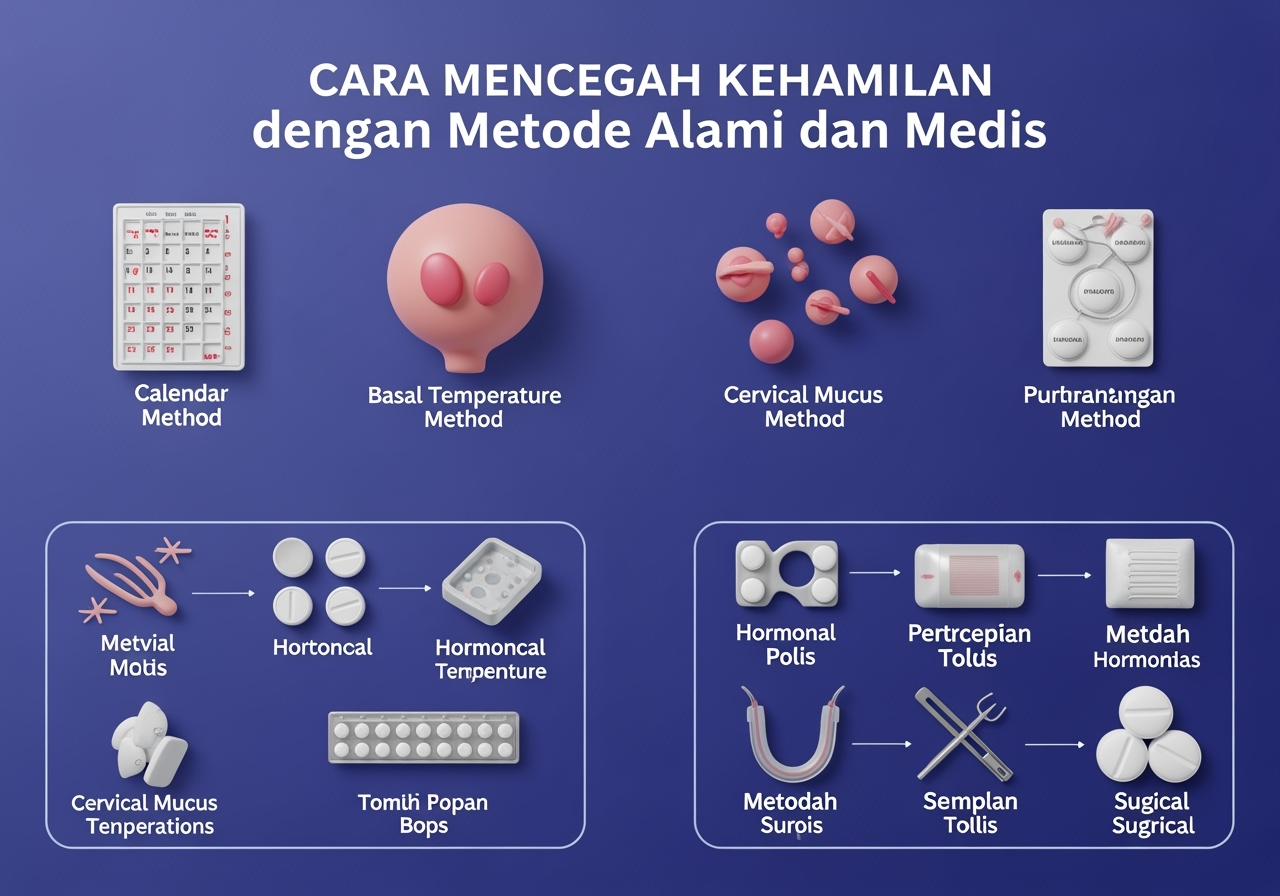 Cara Mencegah Kehamilan dengan Metode Alami dan Medis