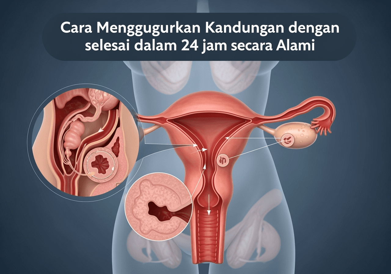 Cara Menggugurkan Kandungan dengan Cepat selesai dalam 24 jam secara Alami