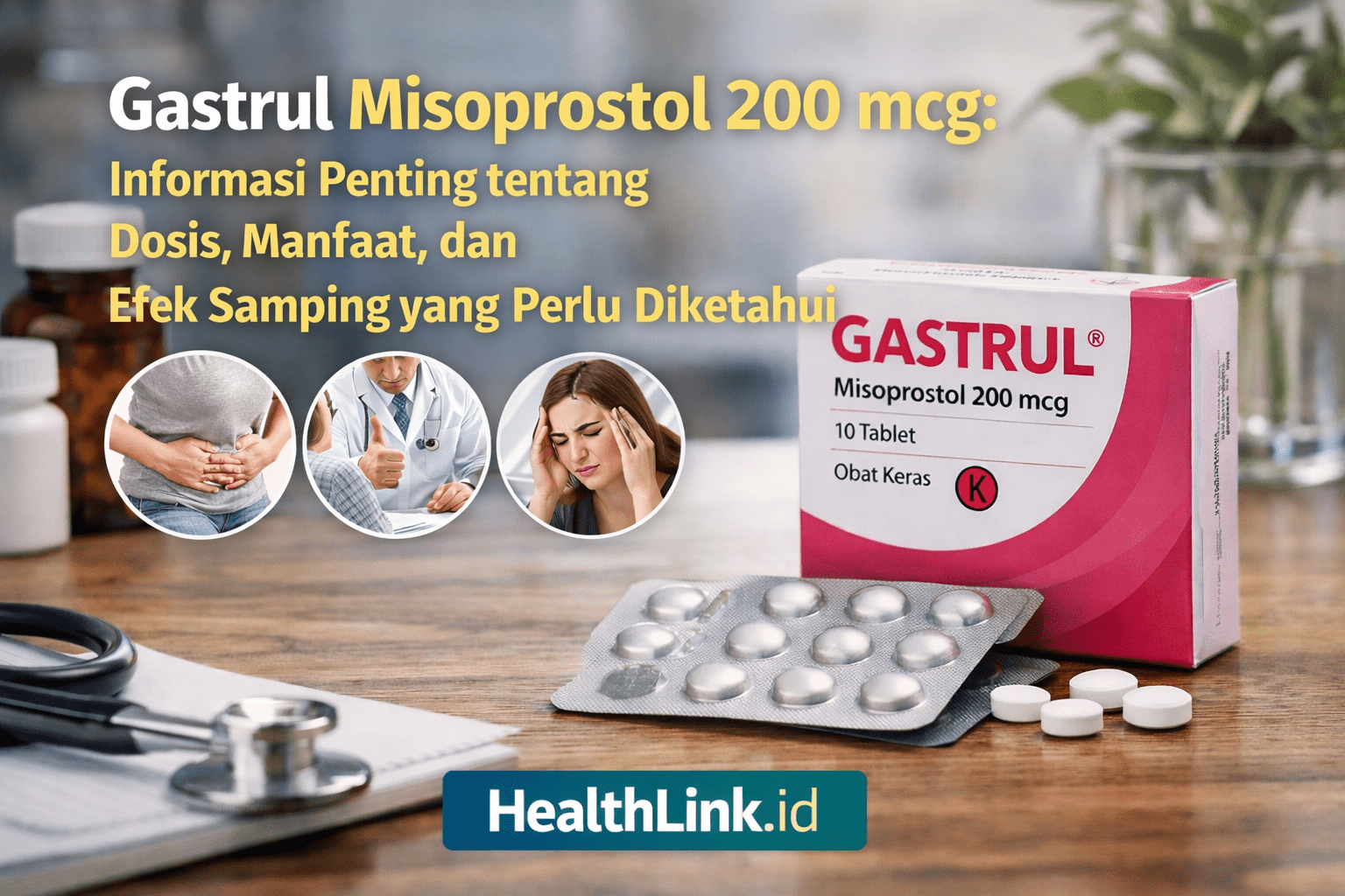 Gastrul Misoprostol 200 mcg - Informasi Penting tentang Dosis, Manfaat, dan Efek Samping yang Perlu Diketahui
