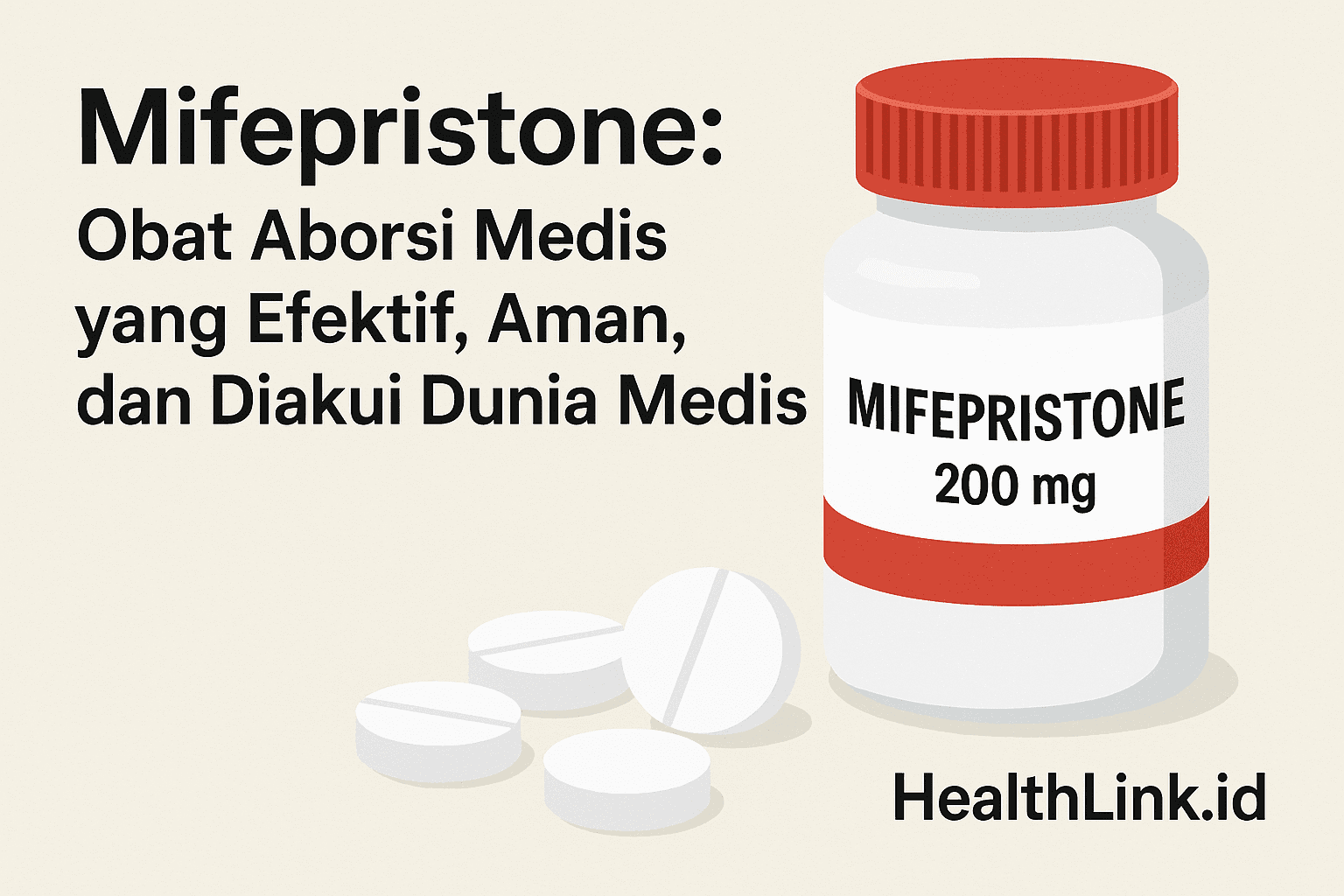 Mifepristone: Obat Aborsi Medis yang Efektif, Aman, dan Diakui Dunia Medis