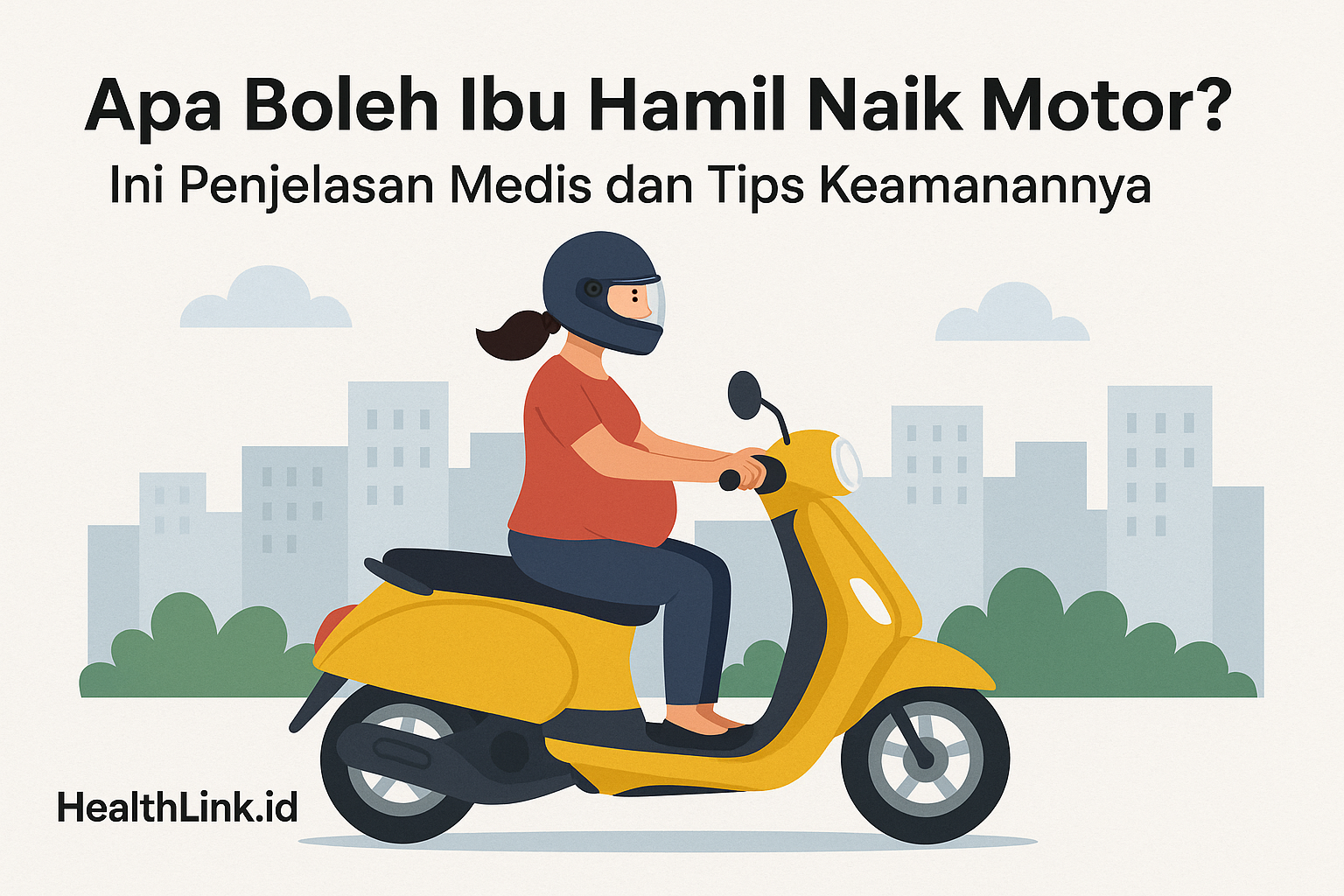 Apa Boleh Ibu Hamil Naik Motor? Ini Penjelasan Medis dan Tips Keamanannya