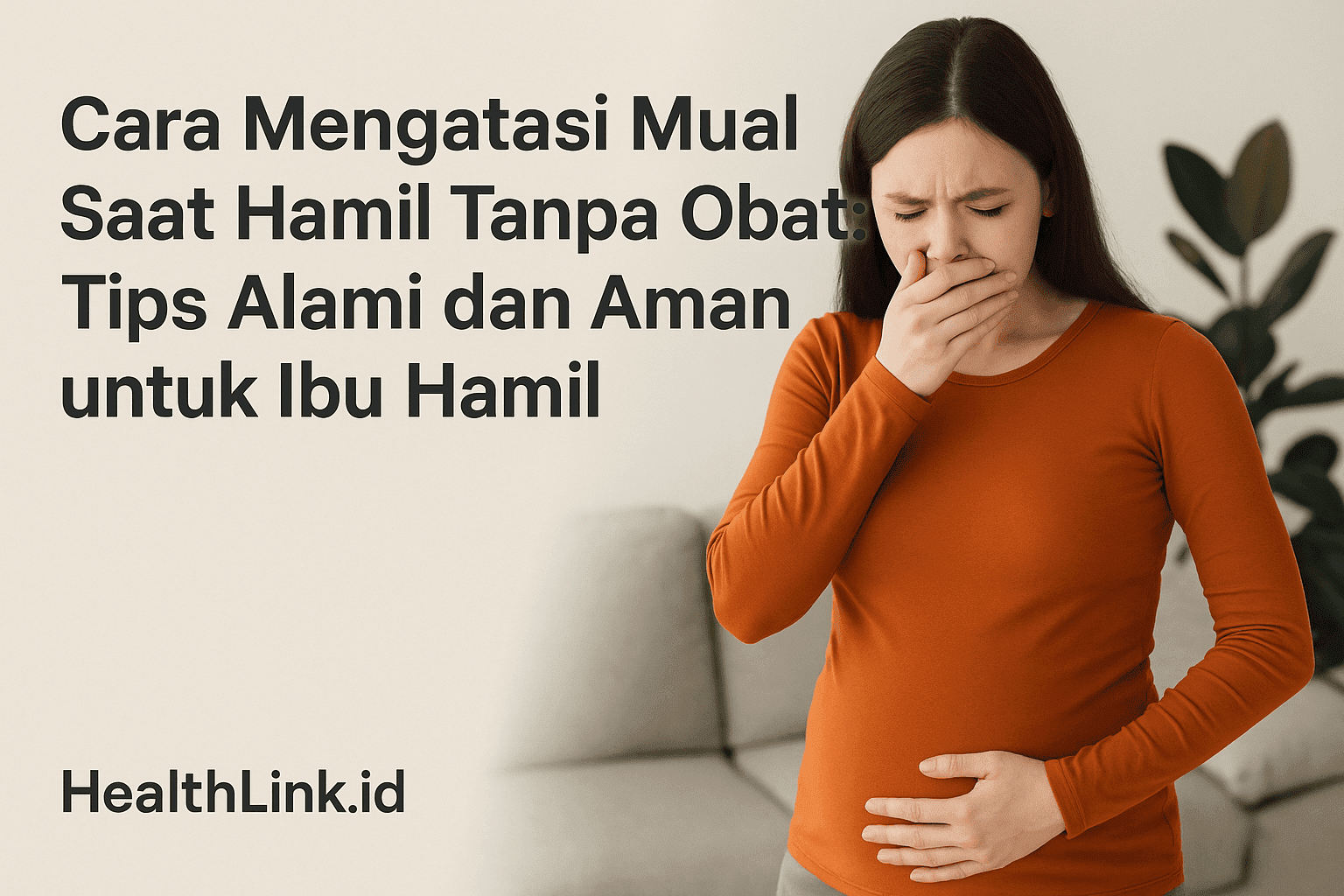 Cara Mengatasi Mual Saat Hamil Tanpa Obat: Tips Aman dan Alami untuk Ibu Hamil