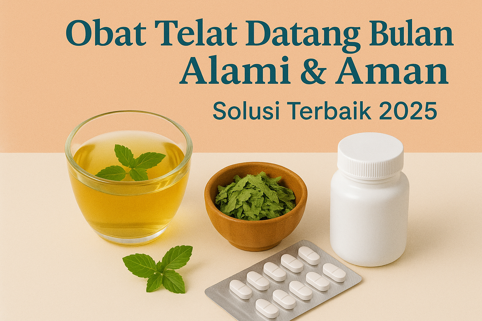 Obat Telat Datang Bulan Alami dan Aman | Solusi Terbaik 2025