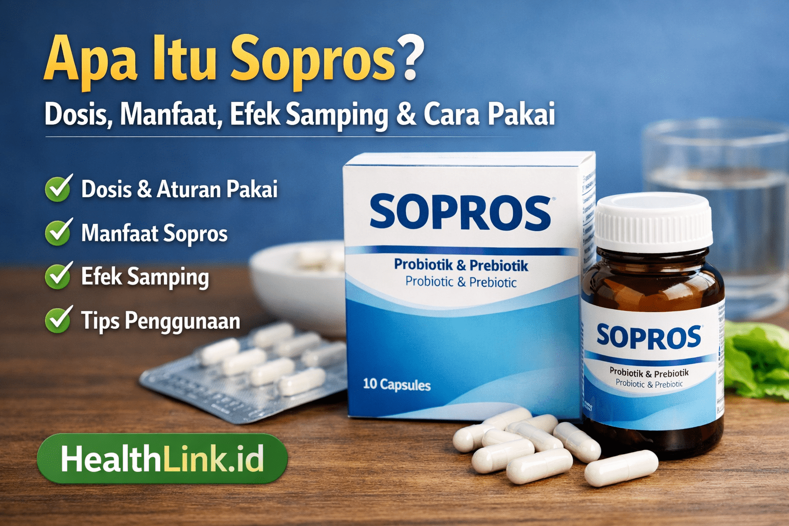 Apa Itu Protecid? Dosis, Manfaat, Efek Samping, & Cara Pakai