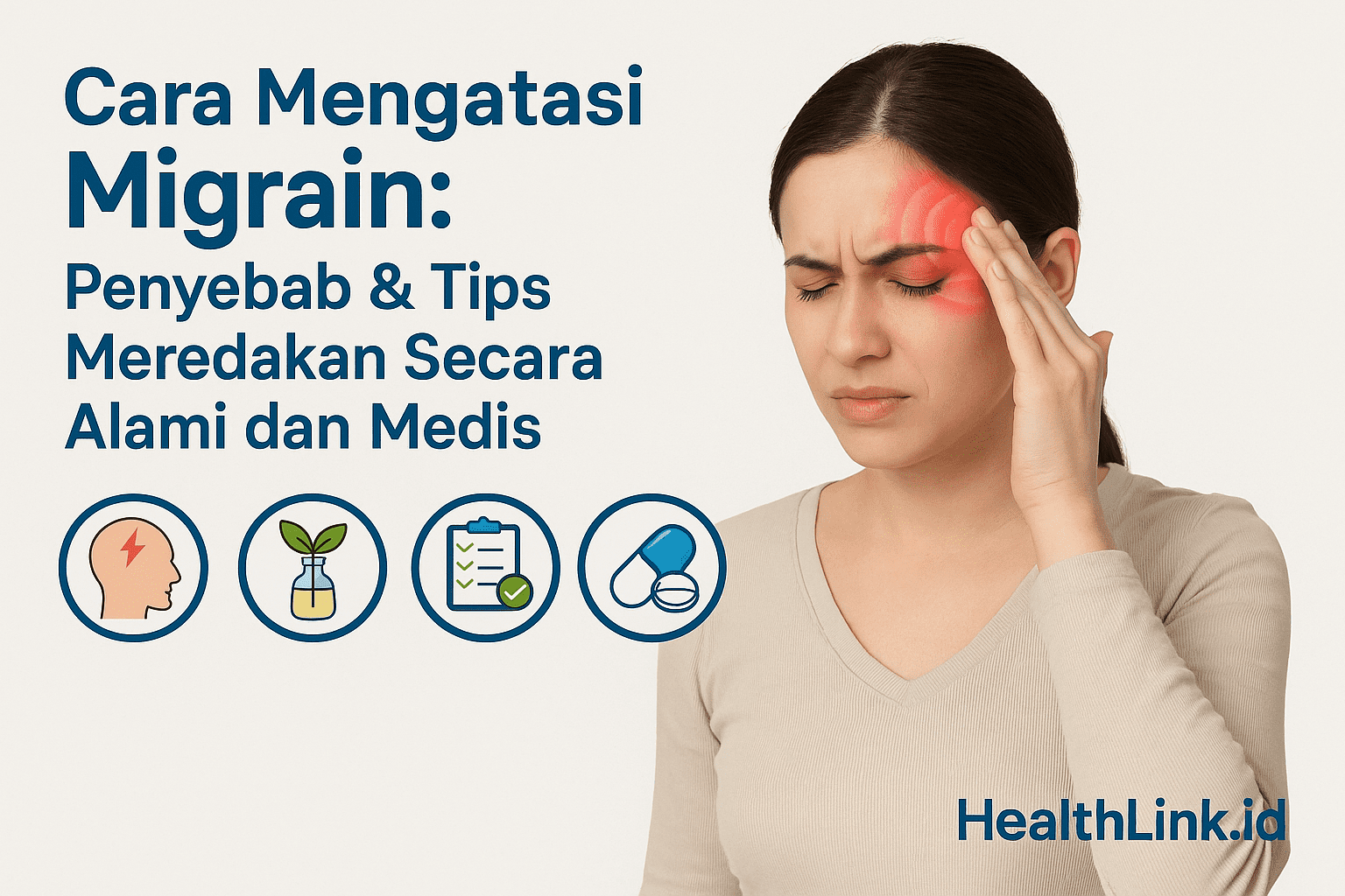 Cara Mengatasi Migrain: Penyebab & Tips Meredakan Secara Alami dan Medis