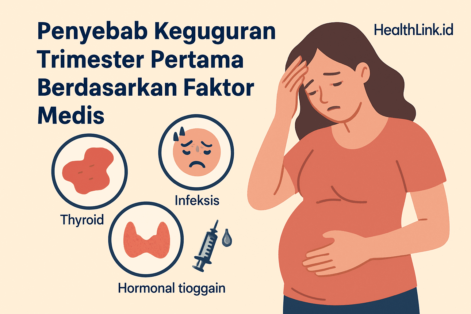 Penyebab Keguguran Trimester Pertama Berdasarkan Faktor Medis