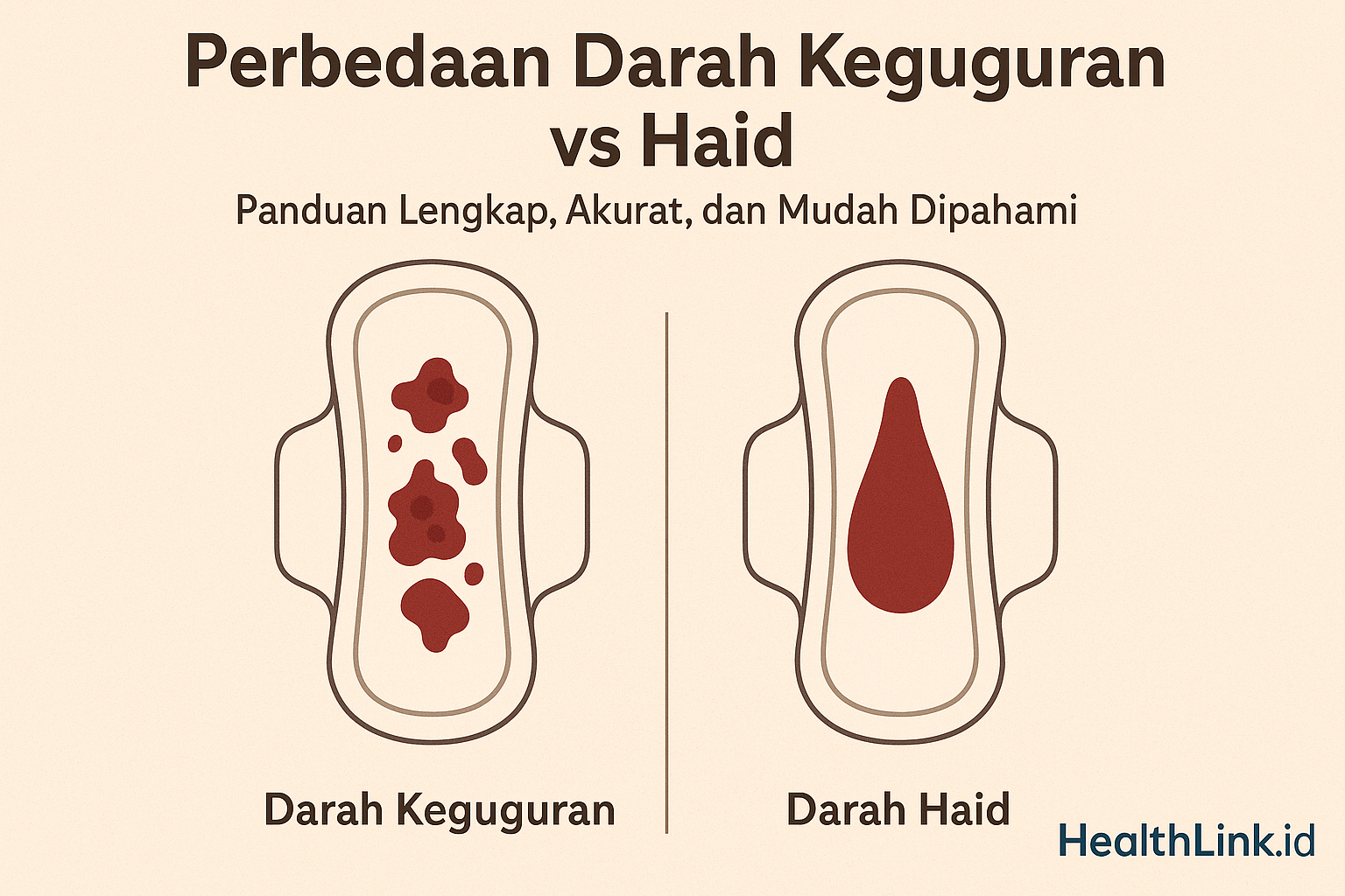 Perbedaan Darah Keguguran vs Haid: Panduan Lengkap, Akurat, dan Mudah Dipahami