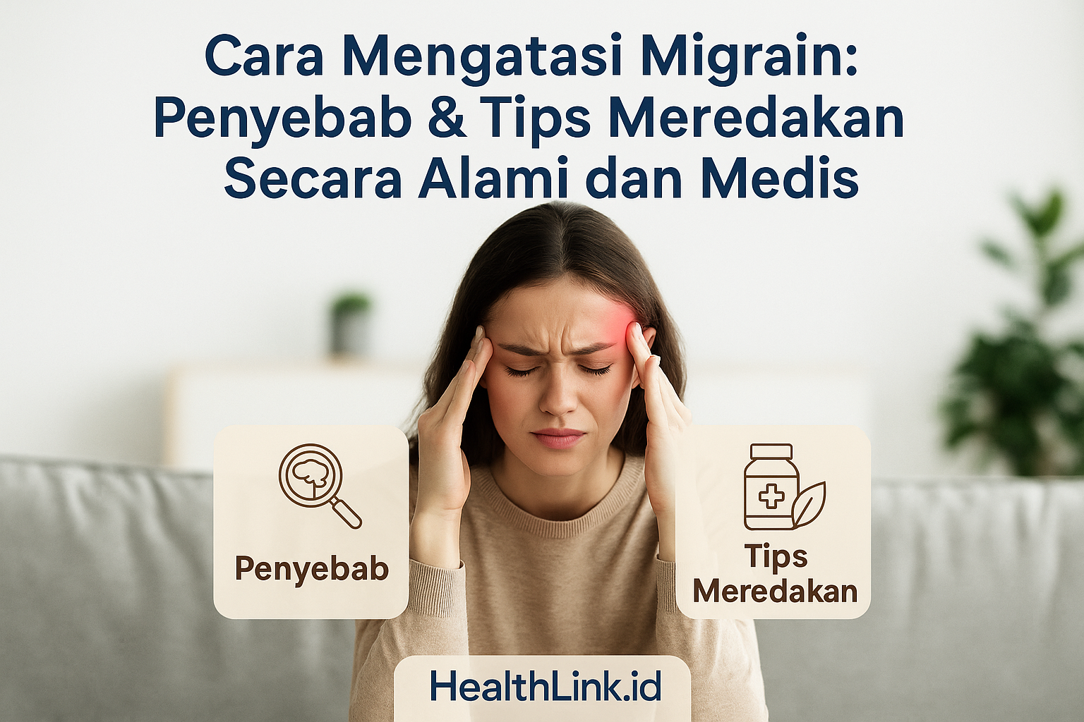 Cara Mengatasi Migrain: Penyebab & Tips Meredakan Secara Alami dan Medis