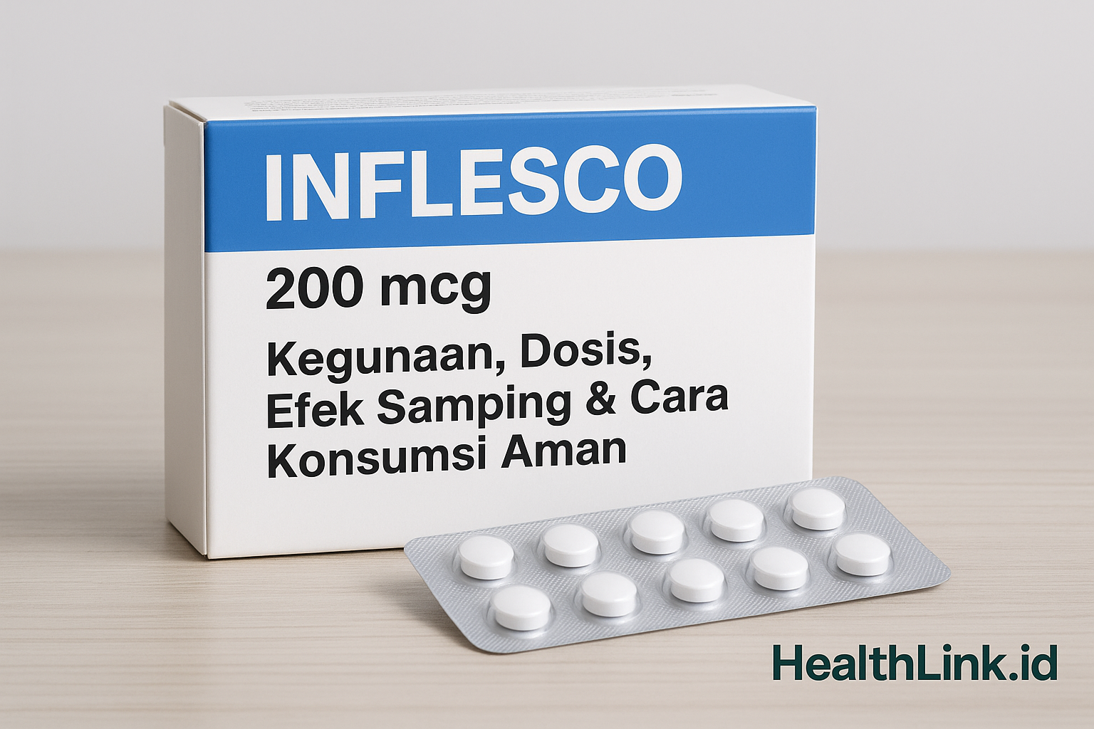 Inflesco 200 mcg: Kegunaan, Dosis, Efek Samping & Cara Konsumsi Aman
