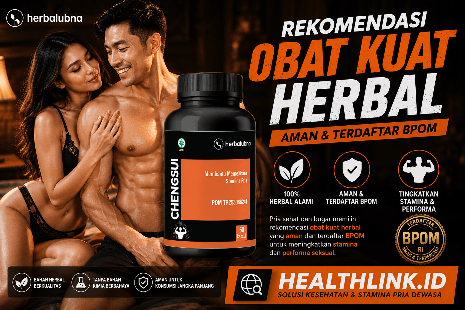 Rekomendasi Obat Kuat Herbal Terpercaya (BPOM)