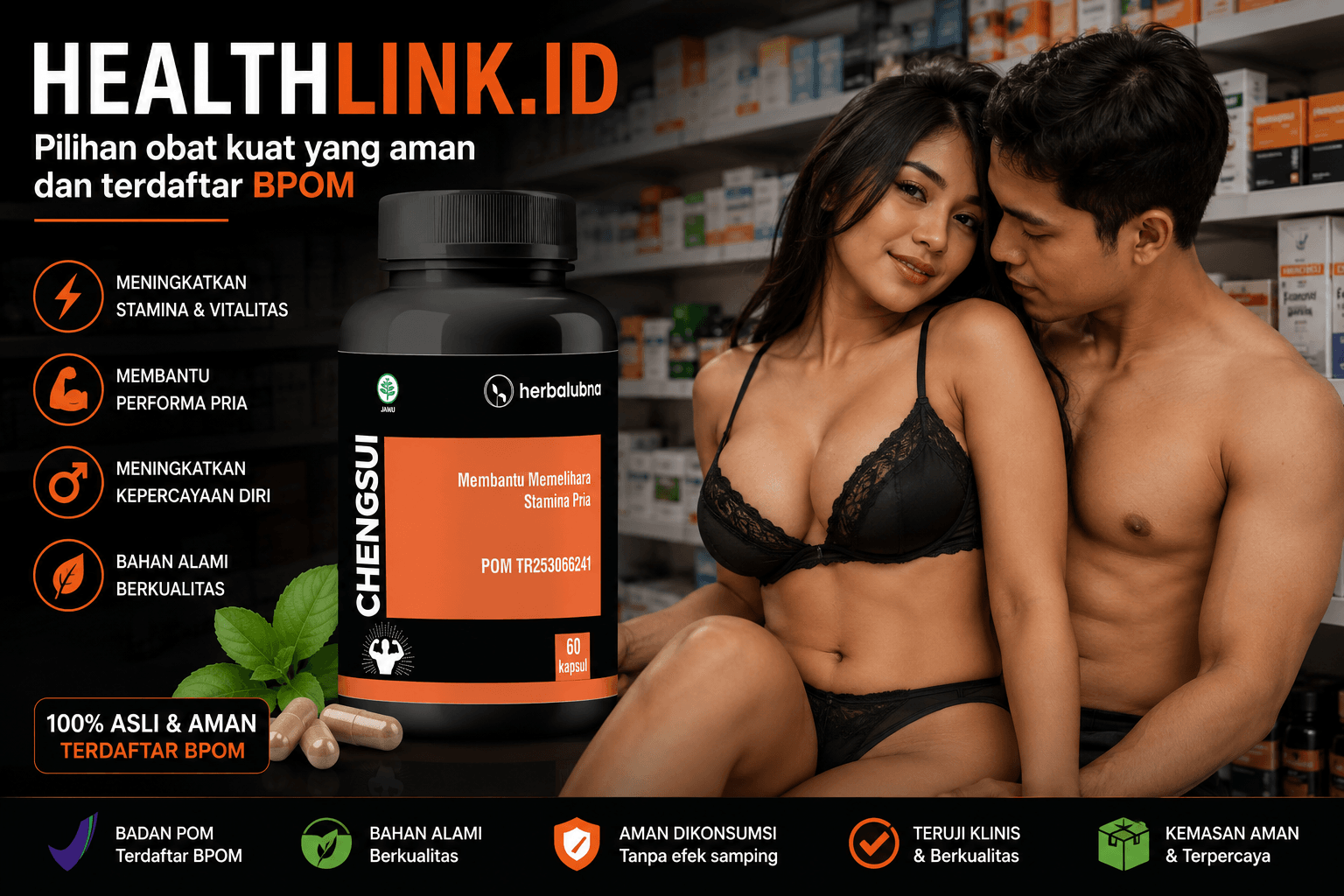Pilihan obat kuat yang aman dan terdaftar BPOM